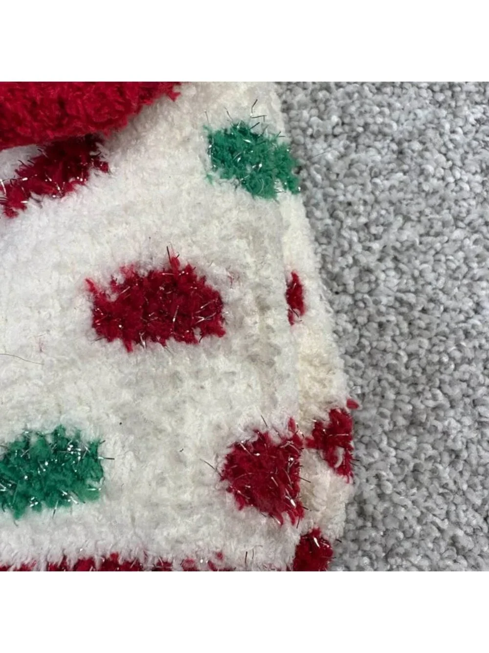 Airplus Aloe Infused Ultra Comfort Socks Christmas Polka Dot